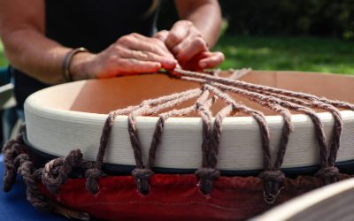 STAGE CREATION DE TAMBOUR EN TISSU VEGETAL